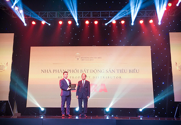 DKRA Việt Nam xuất sắc đạt giải thưởng “Nhà phân phối Bất động sản tiêu biểu năm 2017”