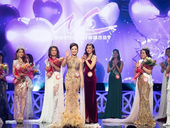Nhan sắc rạng rỡ của Tân hoa hậu Phụ nữ người Việt Quốc tế 2018
