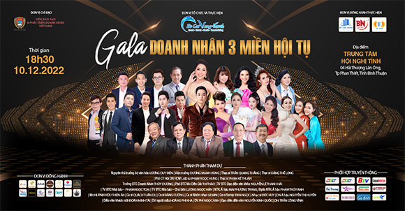 Doanh nhân Việt có cơ hội thỏa đam mê ca hát và trình diễn thời trang tại Gala Doanh nhân 3 miền hội tụ tổ chức tại Bình Thuận