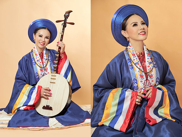 Hoa hậu Ninh Nguyễn đẹp thuần Việt trong cổ phục công chúa thời Nguyễn