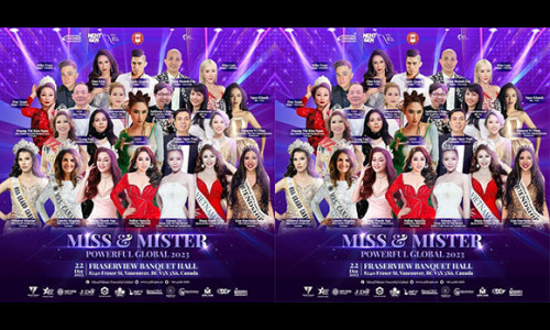Đẳng cấp với quy mô chuyên nghiệp của cuộc thi Miss & Mister Powerful Global 