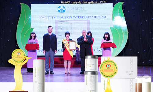 Nu Skin Việt Nam lọt vào Top 6 doanh nghiệp với giải thưởng “Cúp Vàng Vì Sức Khỏe Cộng Đồng” cho sản phẩm ageLOC Y-Span