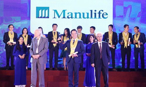 Manulife Việt Nam xuất sắc đạt giải thưởng Rồng Vàng 2017 - 2018