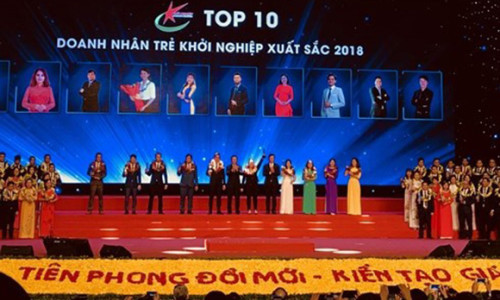 CEO Thắng Lợi Group nhận giải thưởng Top 10 Doanh Nhân Trẻ Khởi Nghiệp xuất sắc 2018