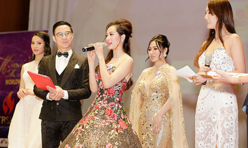 Nữ quan lỷ xinh đẹp của ca sĩ Chu Bin bất ngờ đoạt danh hiệu Á hậu 1- Hoa hậu Việt Nam toàn thế giới