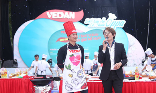 Vedan tổ chức sự kiện ẩm thực "Biết nấu ăn là chuẩn oppa"