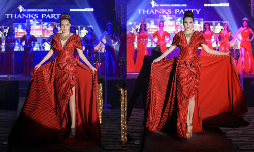 Hoa hậu Lê Đỗ Minh Thảo mang hình tượng nữ hoàng, catwalk kiêu sa đến ngỡ ngàng