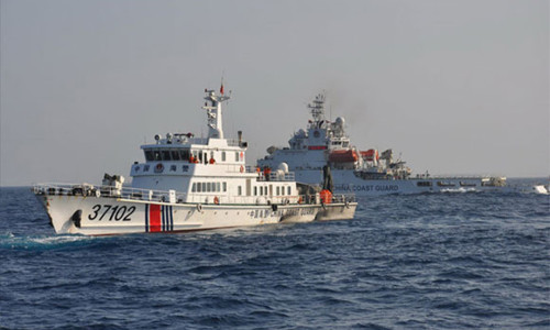 Trung Quốc lại ngang ngược cấm đánh bắt cá ở Biển Đông, điều hải cảnh giám sát