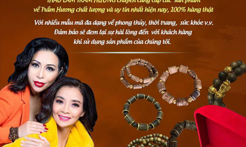 Vì sao cặp đôi nghệ sĩ Bảo Lộc- Hồng Loan chọn Thảo Lâm trầm hương là món trang sức mỗi khi dự sự kiện?
