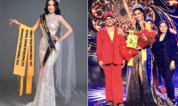 Miss Planet Glamour International 2023 Huỳnh Thi xúc động trong đêm đăng quang