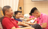 Nhân Viên CapitaLand tham gia hiến máu tại văn phòng Hà Nội