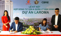 CBRE Việt Nam chính thức trở thành đơn vị tư vấn và quản lý vận hành độc quyền dự án Hateco Laroma