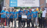 BIDV MetLife và Quỹ MetLife xây dựng nhà cho 21 gia đình nghèo tại Đồng Tháp
