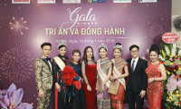 Dàn hoa hậu, diễn viên quốc tế xuất hiện trong tiệc tri ân của doanh nhân Nga Nguyễn tại Hà Nội.