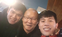 HLV Park thăm Đình Trọng, Lục Xuân Hưng ngay khi về Hàn Quốc