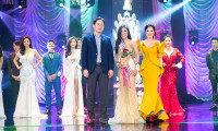 CEO Trung tâm làm đẹp Trẻ, Khỏe, Đẹp thả dáng đài cát trên sân khấu Hoa hậu thế giới người Việt tại Thái Lan