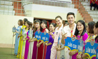 Hoa hậu Khánh Ngân, Ca sĩ Dương Quốc Hưng khai mạc giải Kickboxing toàn quốc năm 2020 tại Đắk Nông
