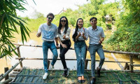 Dàn sao Việt thư giãn tại vườn sinh thái An Bình khi về Quảng Ngãi