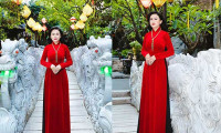 Hoa hậu Lý Kim Ngân thả dáng ngọc trên đất Sài Thành