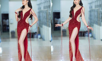Hoa hậu Việt Nam toàn cầu Đoàn Hồng Trang sắc lạnh ngọt ngào với trang phục Tom Kara